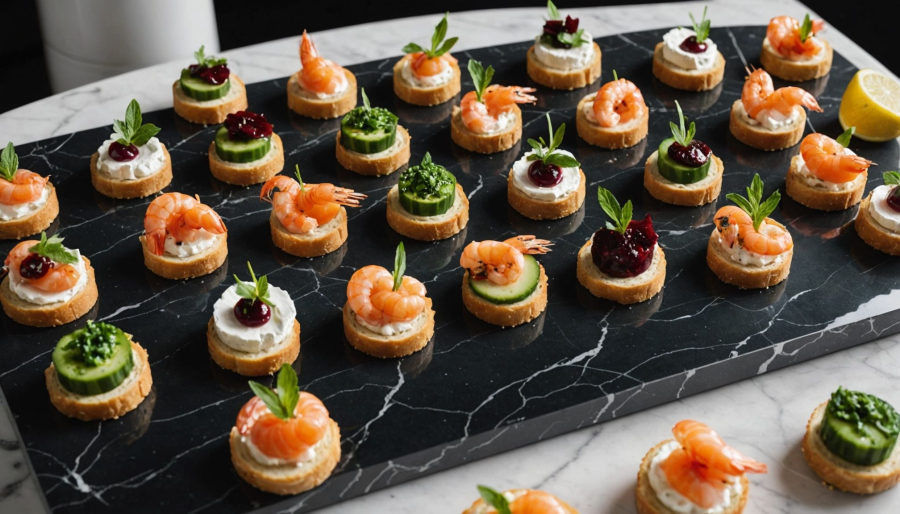 Top 6 des canapés et amuse-bouches incontournables pour un cocktail réussi